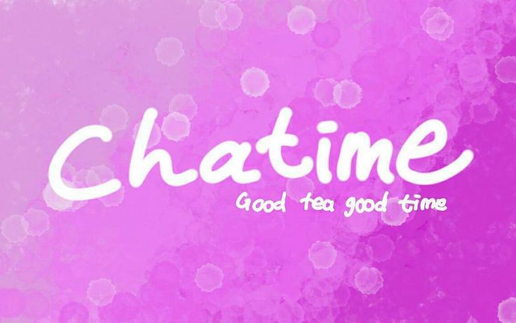 Шрифт Chatime
