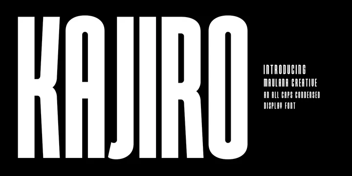 Kajiro Sans Condensed