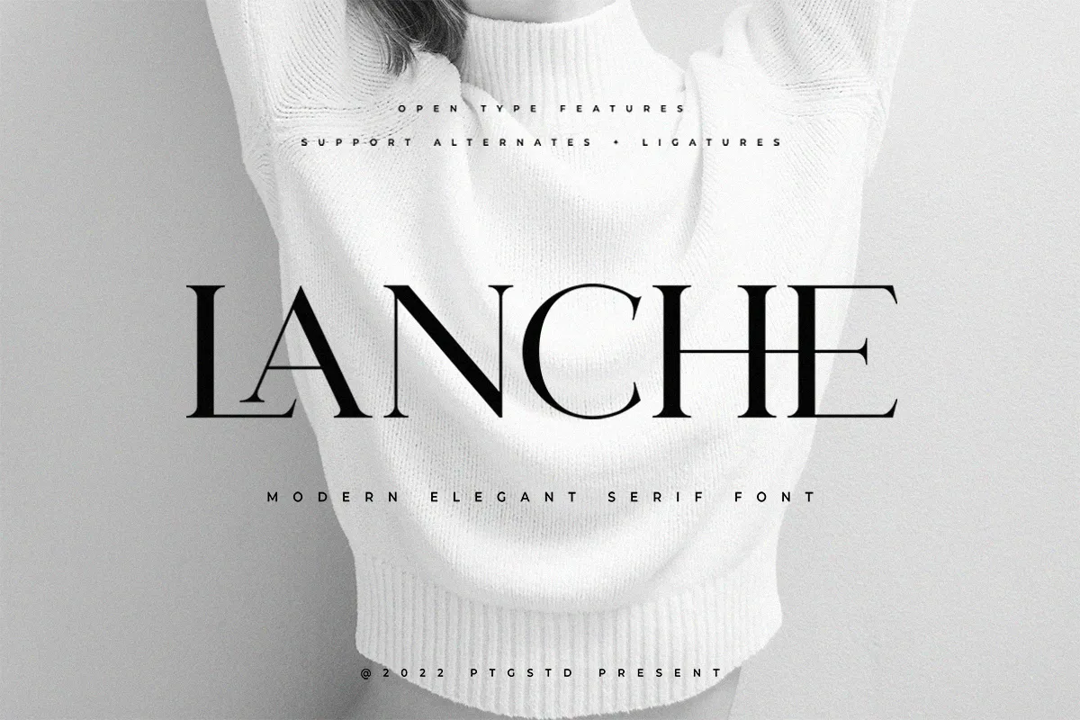 Шрифт Lanche