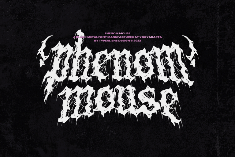 Шрифт Phenom Mouse