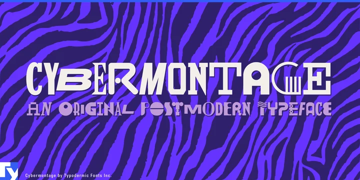 Шрифт Cybermontage