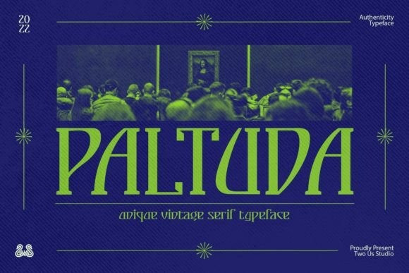 Шрифт Paltuda