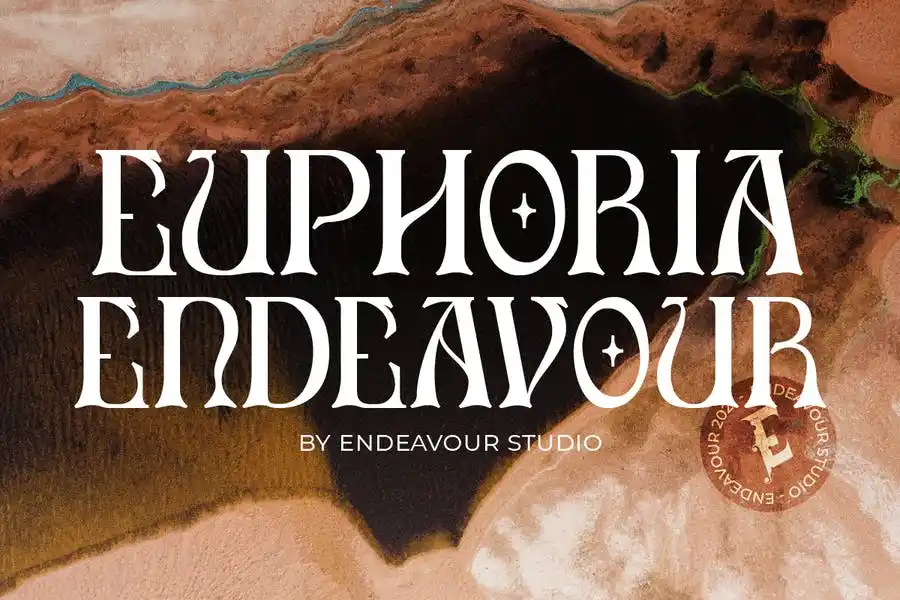 Шрифт Uphoria Endeavour