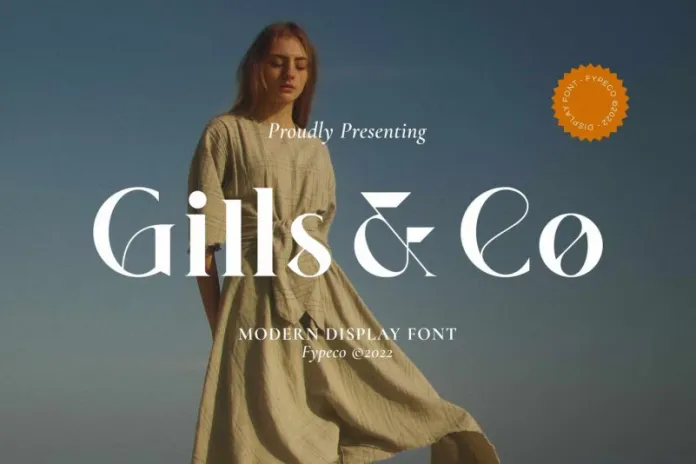 Шрифт Gills & Co