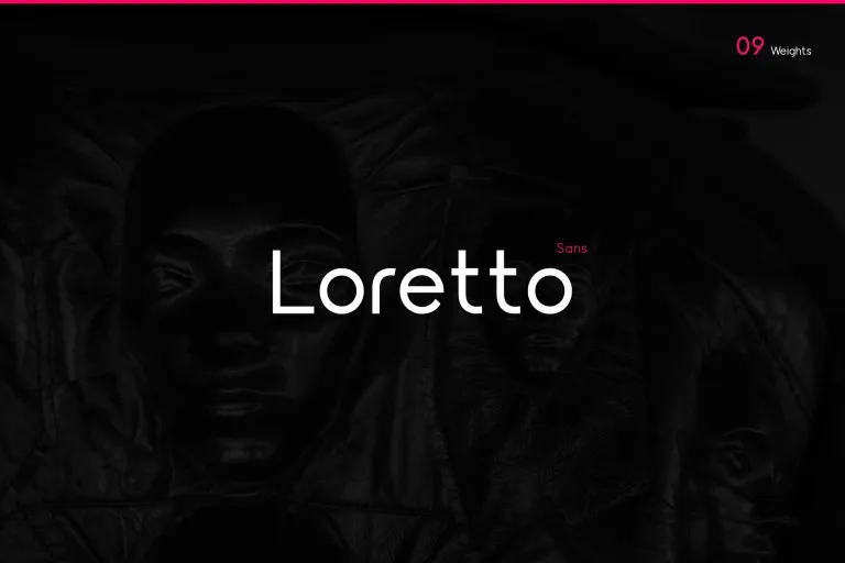 Шрифт Loretto