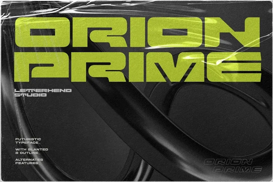 Шрифт Orion Prime