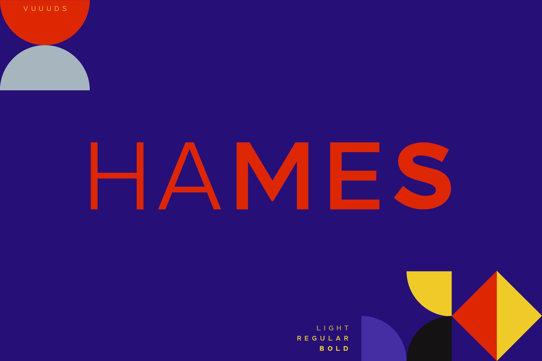 Шрифт Hames