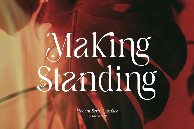 Шрифт Making Standing