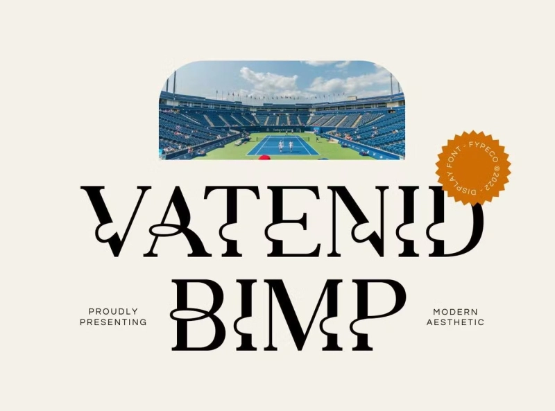 Шрифт Vatenid Bimp