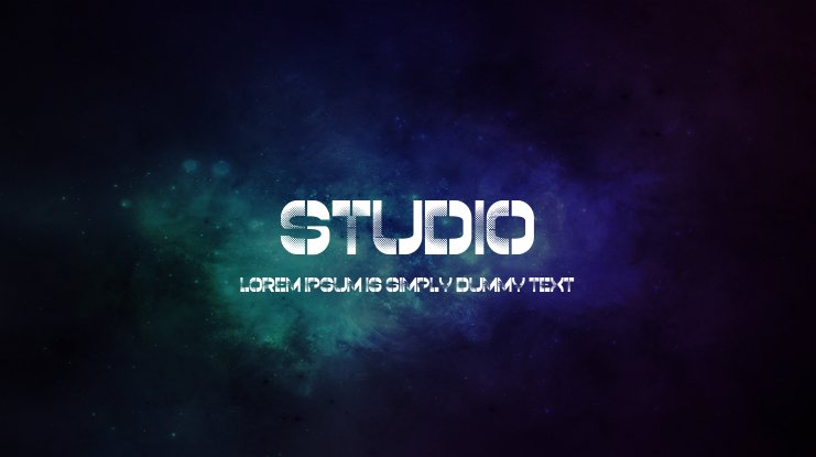 Шрифт Studio