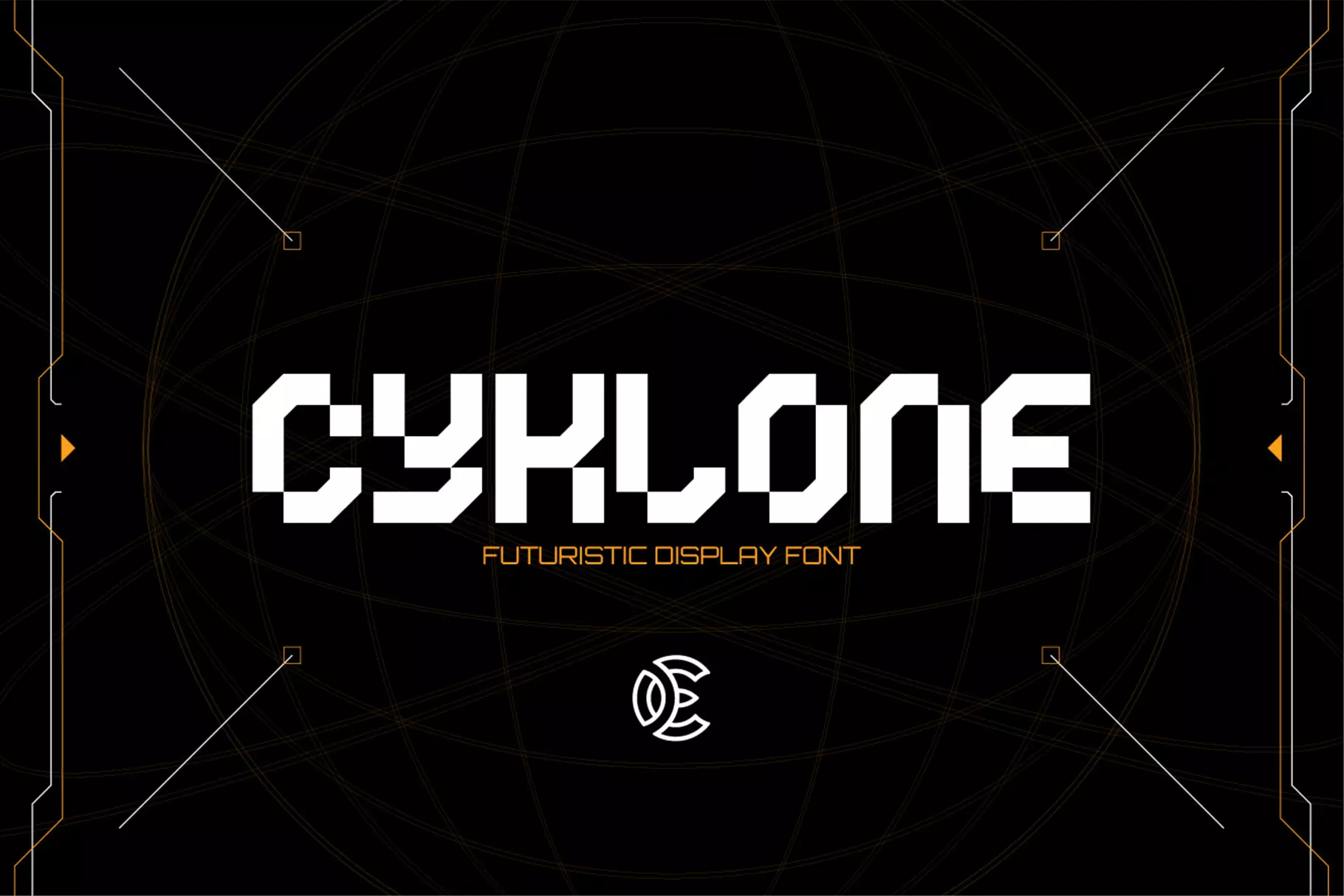 Шрифт CYKLONE