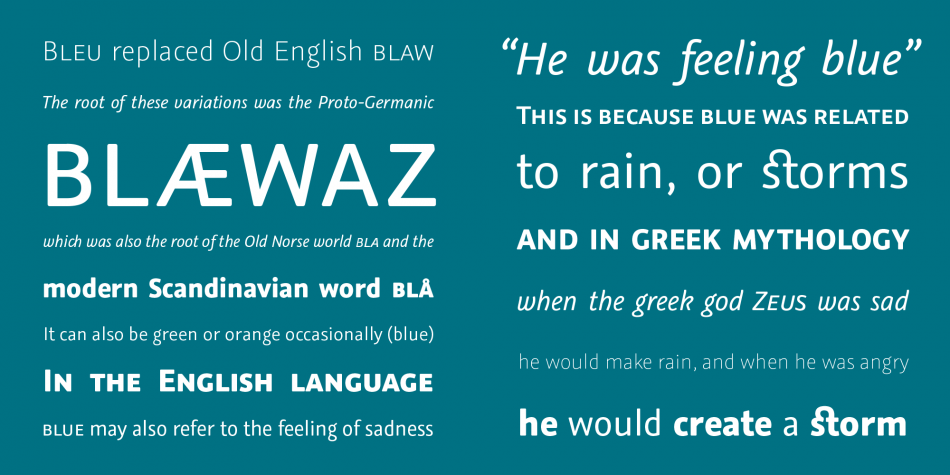 Шрифт Graublau Sans Display