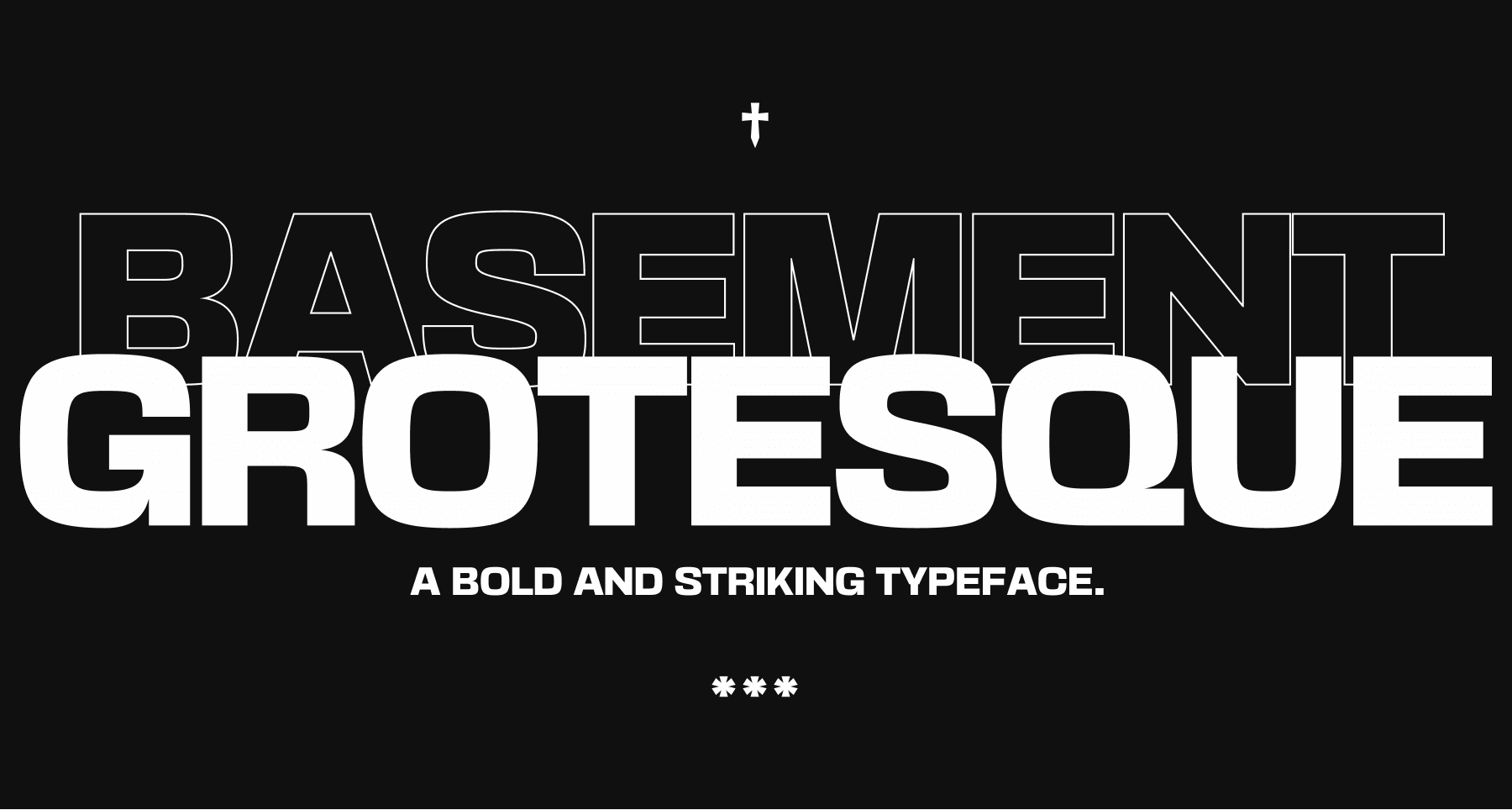 Шрифт Basement Grotesque