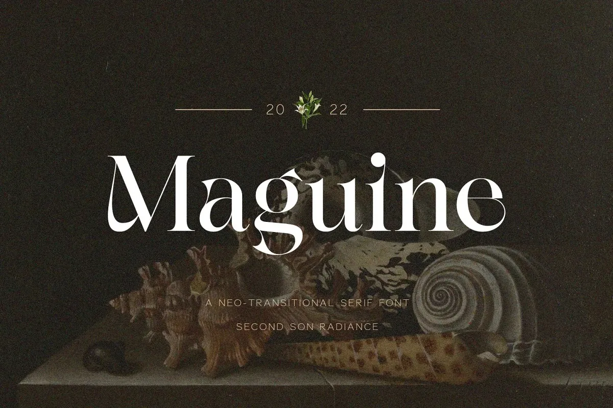 Шрифт Maguine