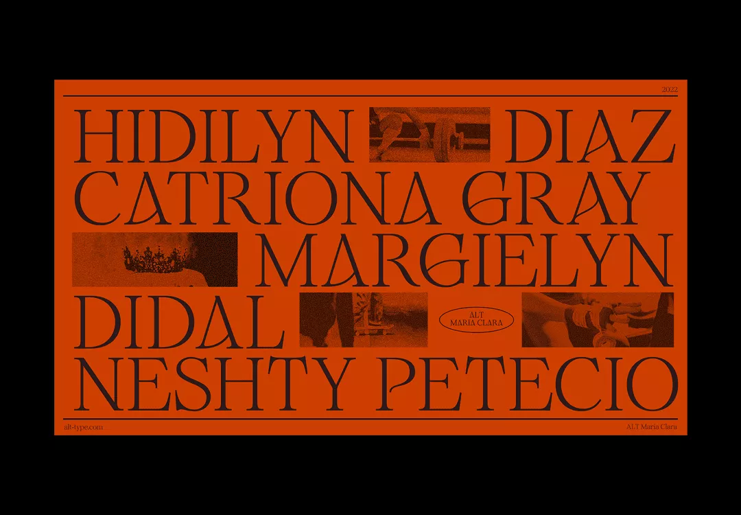 Шрифт ALT Maria Clara