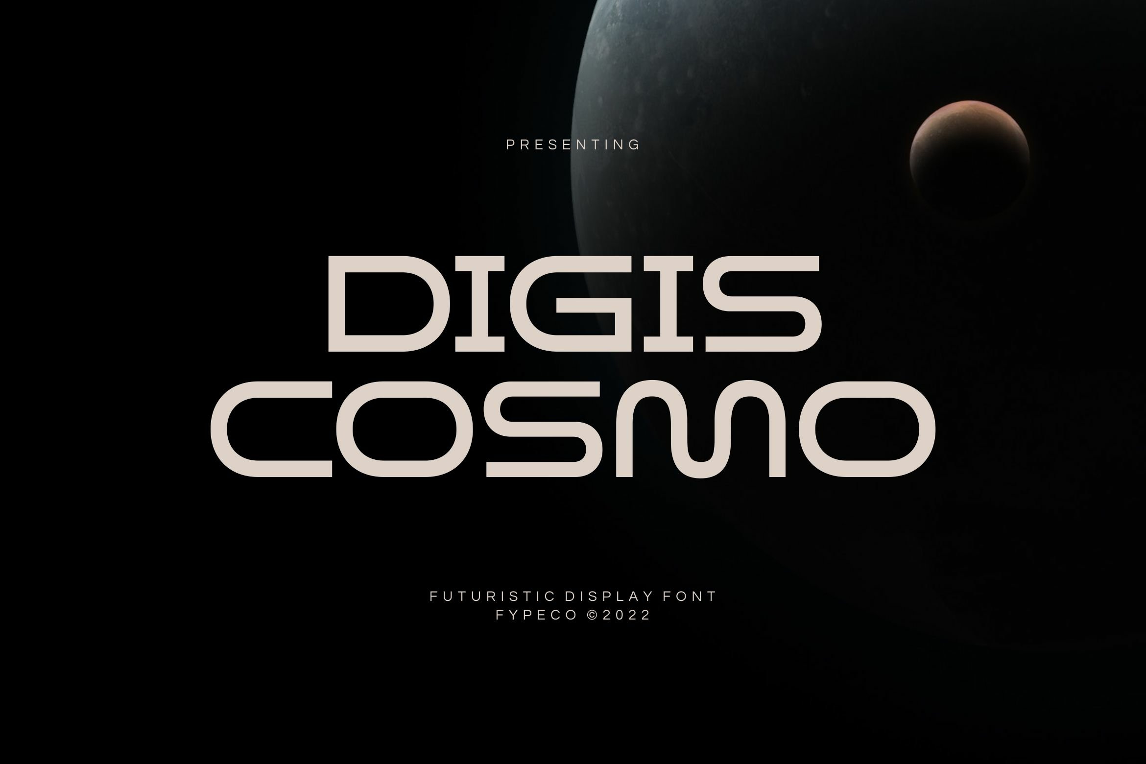 Шрифт Digis Cosmo