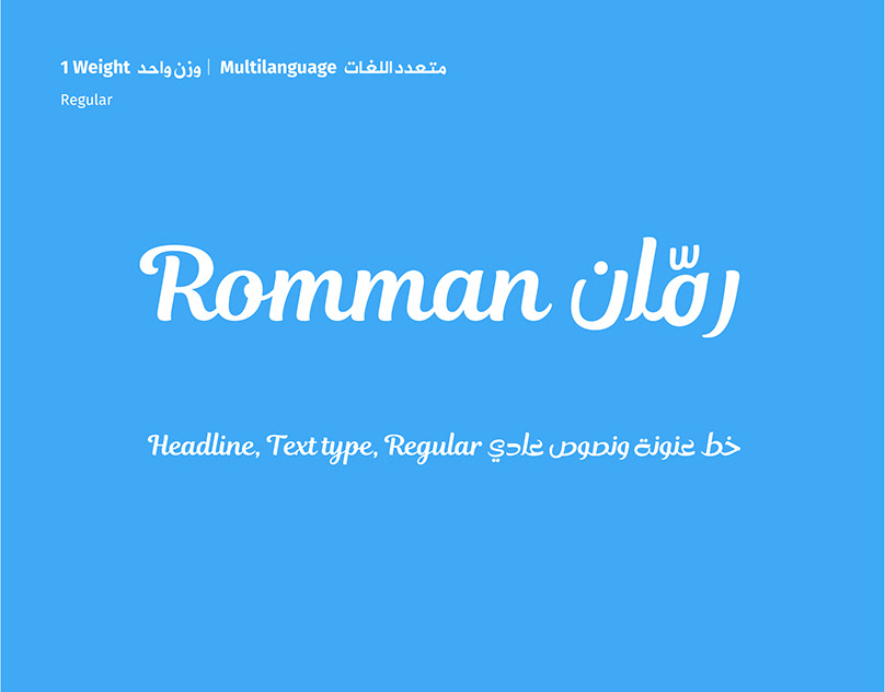 Шрифт RTL Romman