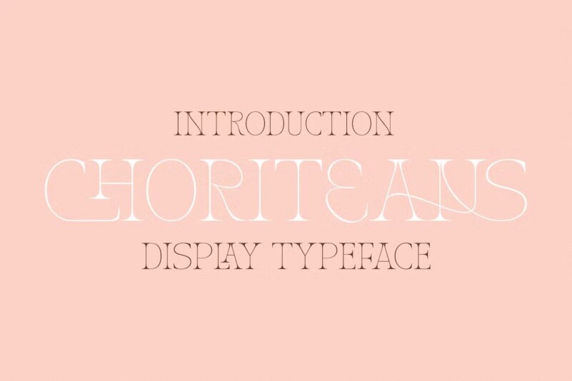 Шрифт CHORITEANS