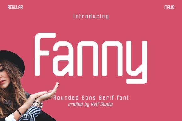 Шрифт Fanny