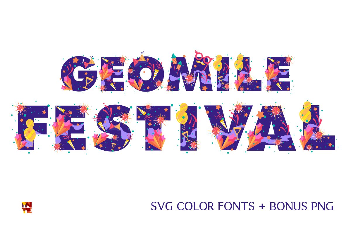 Шрифт Geomile Festival