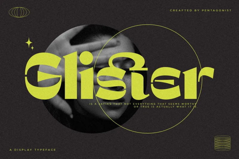 Шрифт Glister