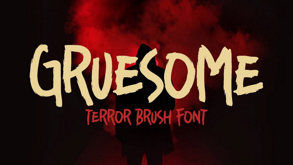 Шрифт Gruesome