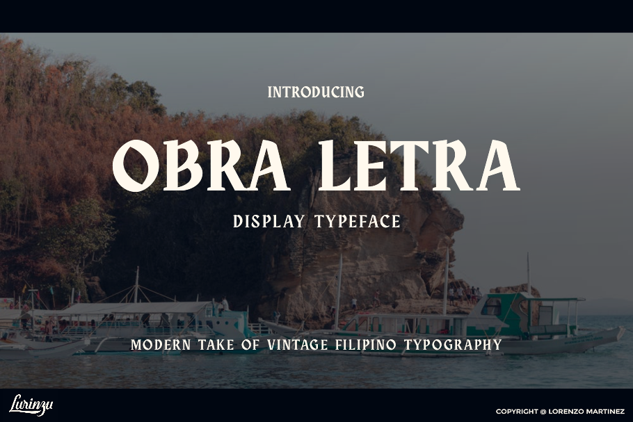 Шрифт KC Obra Letra