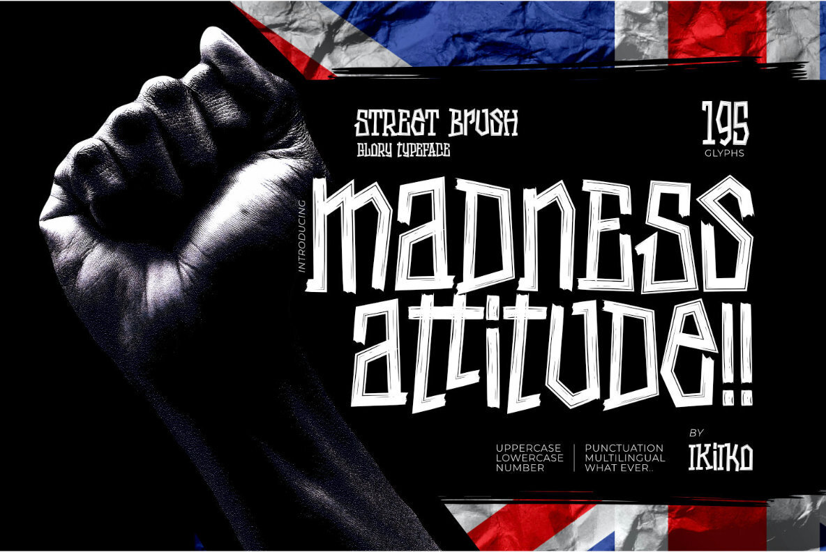 Шрифт Madness Attitude
