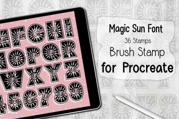 Шрифт Magic Sun