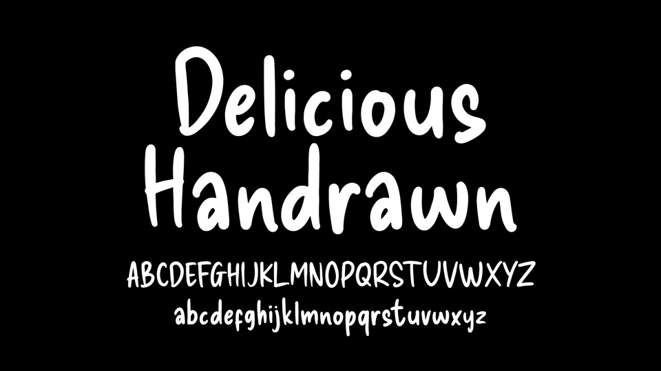 Шрифт Delicious Handrawn