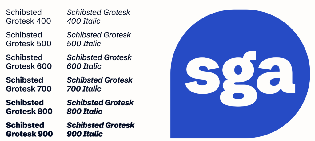 Шрифт Schibsted Grotesk