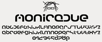 Шрифт Monica Due