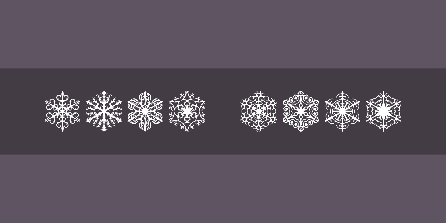 Шрифт Faux Snow