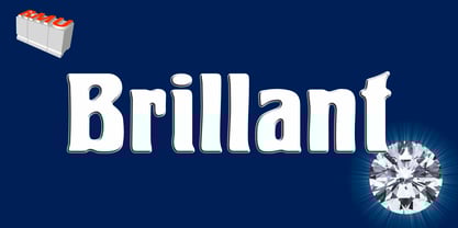 Шрифт Brillant