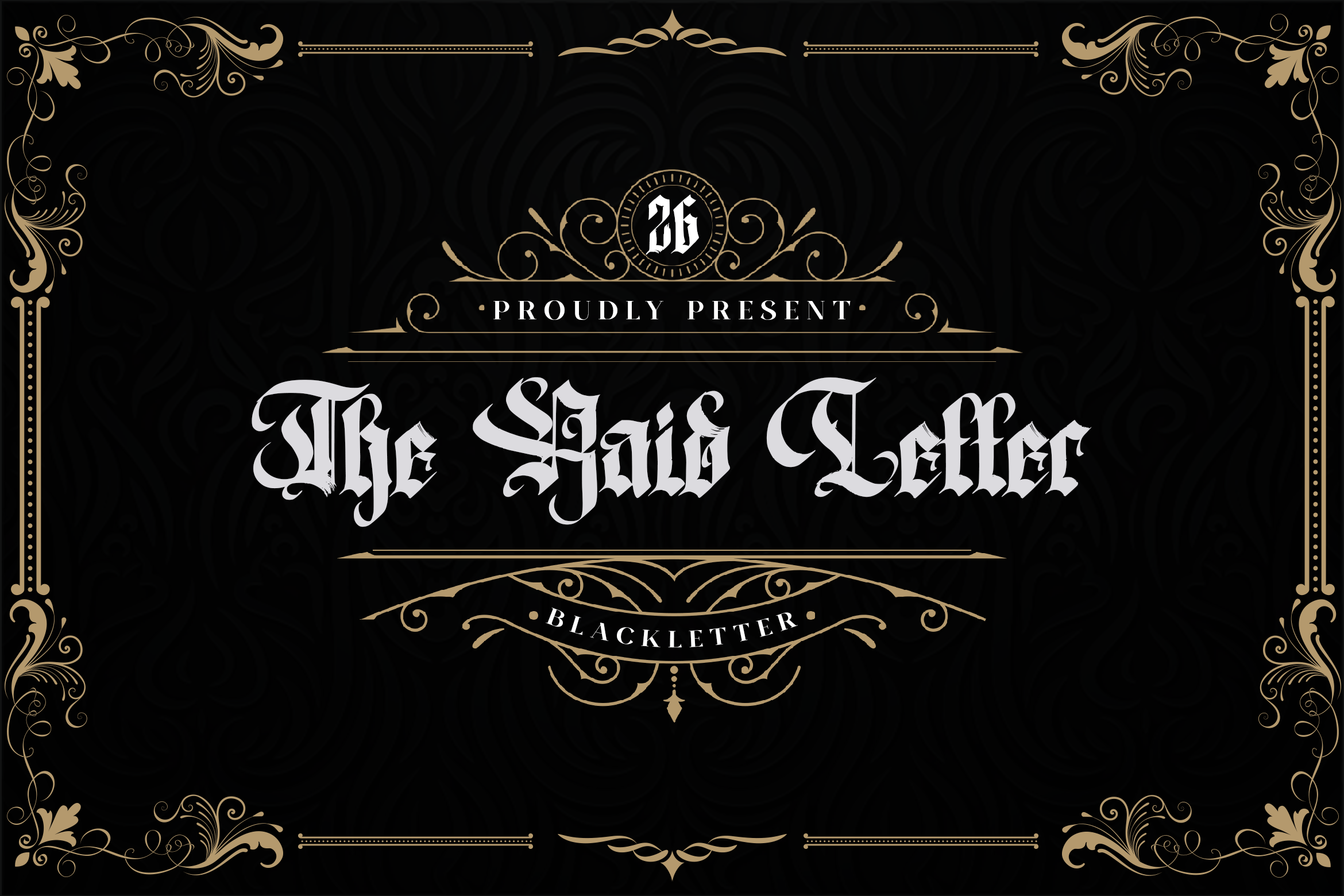 Шрифт The Raid Letter