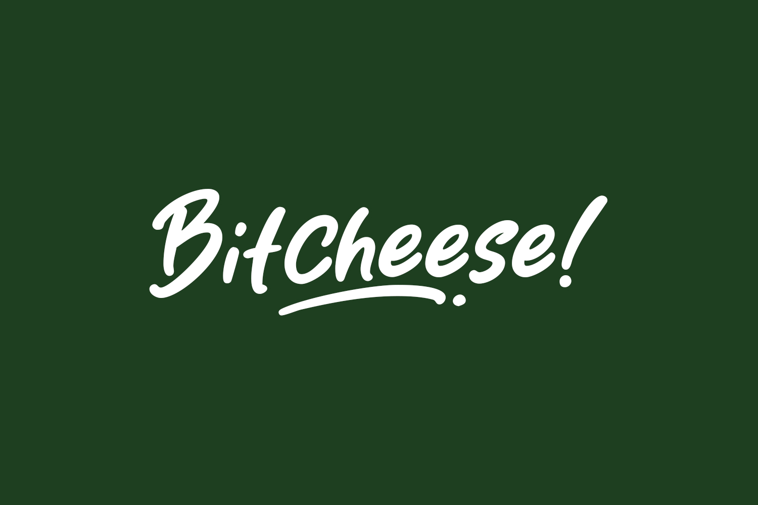 Шрифт Bitcheese