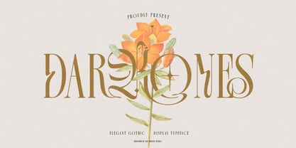 Шрифт Darkones