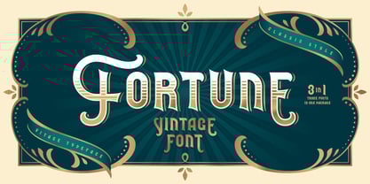 Шрифт Fortune Vintage