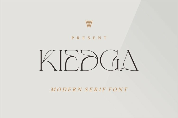 Шрифт Kiedga