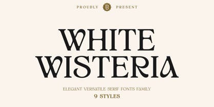 Шрифт White Wisteria