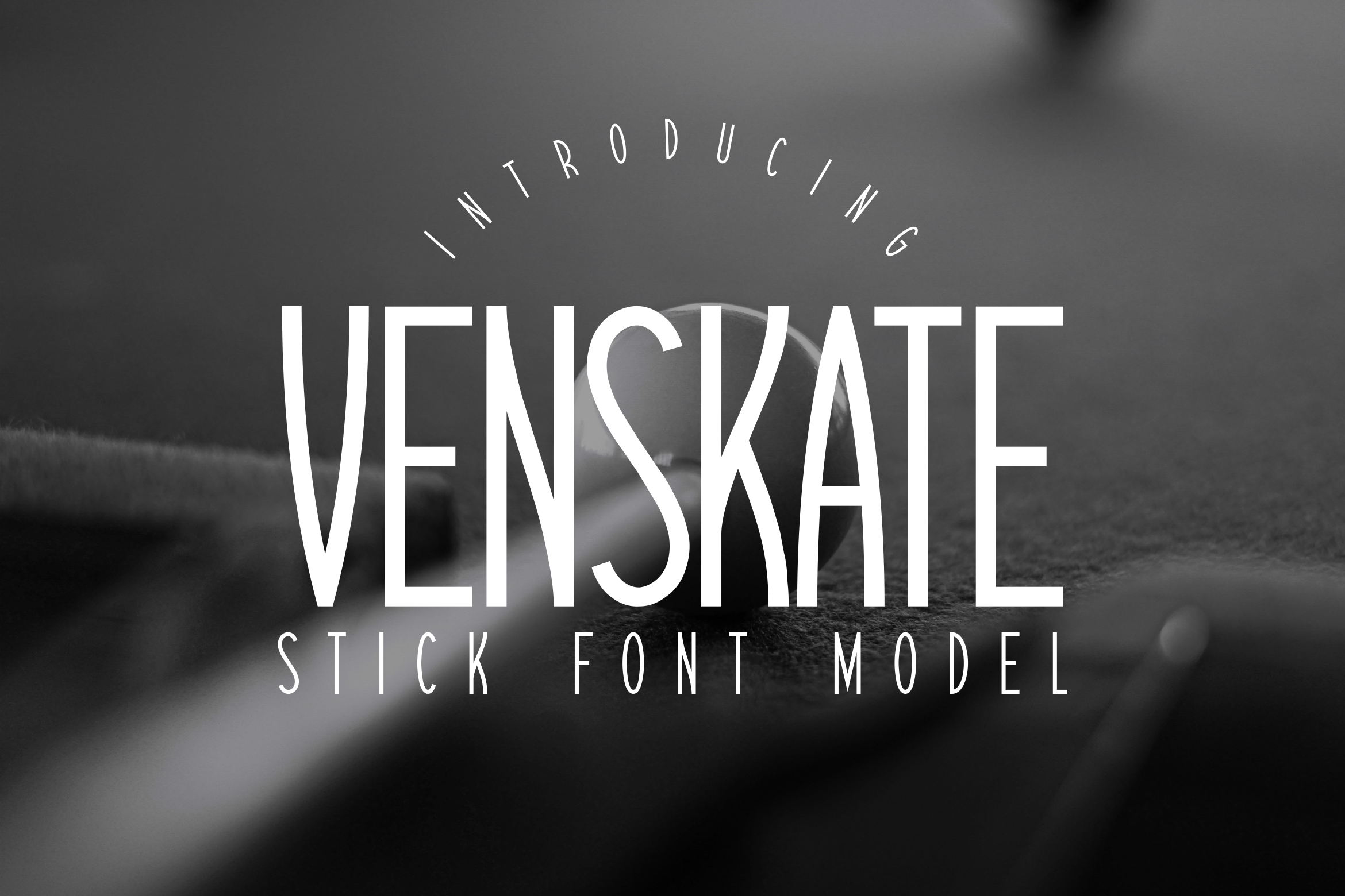 Шрифт Venskate