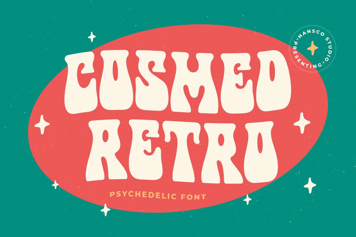 Шрифт Cosmed Retro