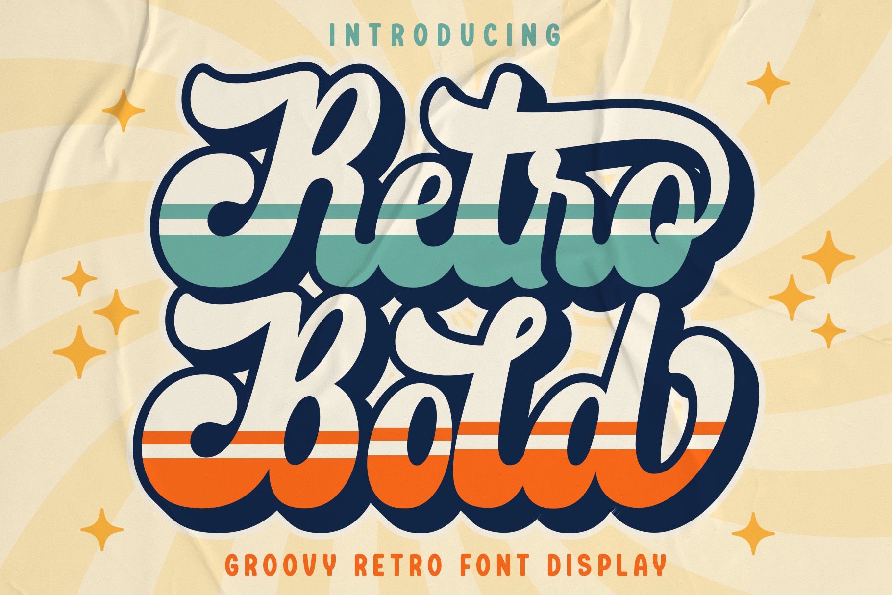 Шрифт Retro Bold