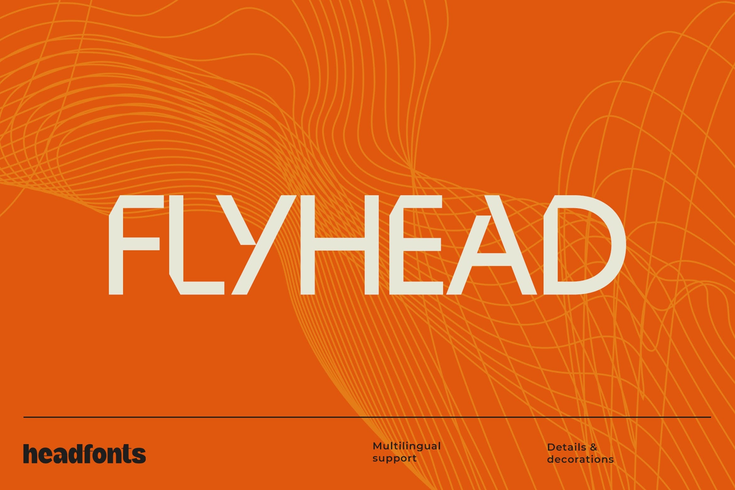 Шрифт Flyhead