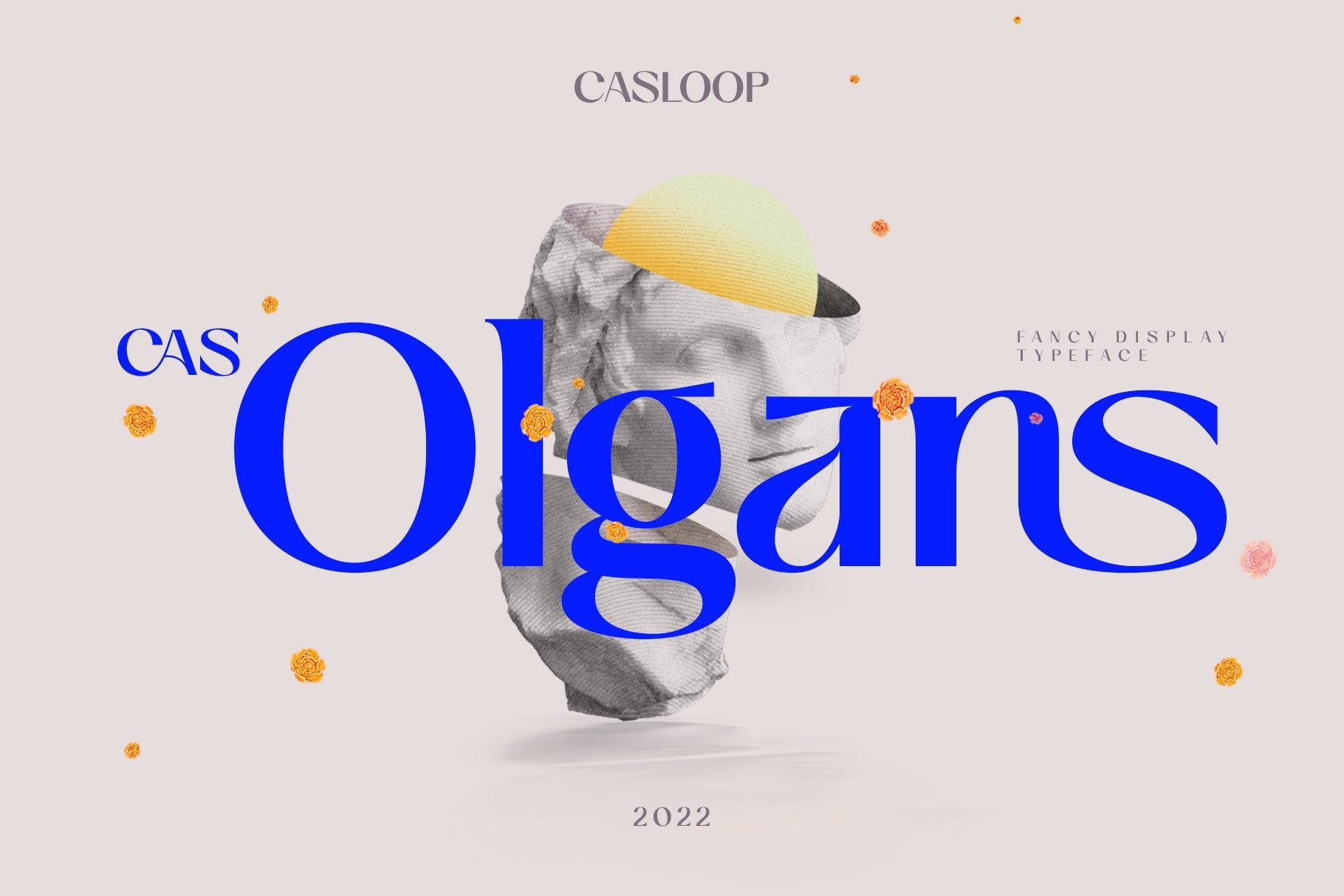 Шрифт Cas Olgans