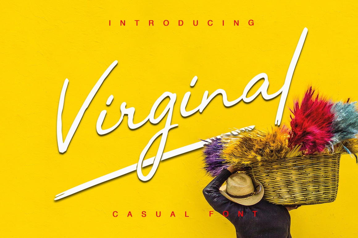 Шрифт Virginal