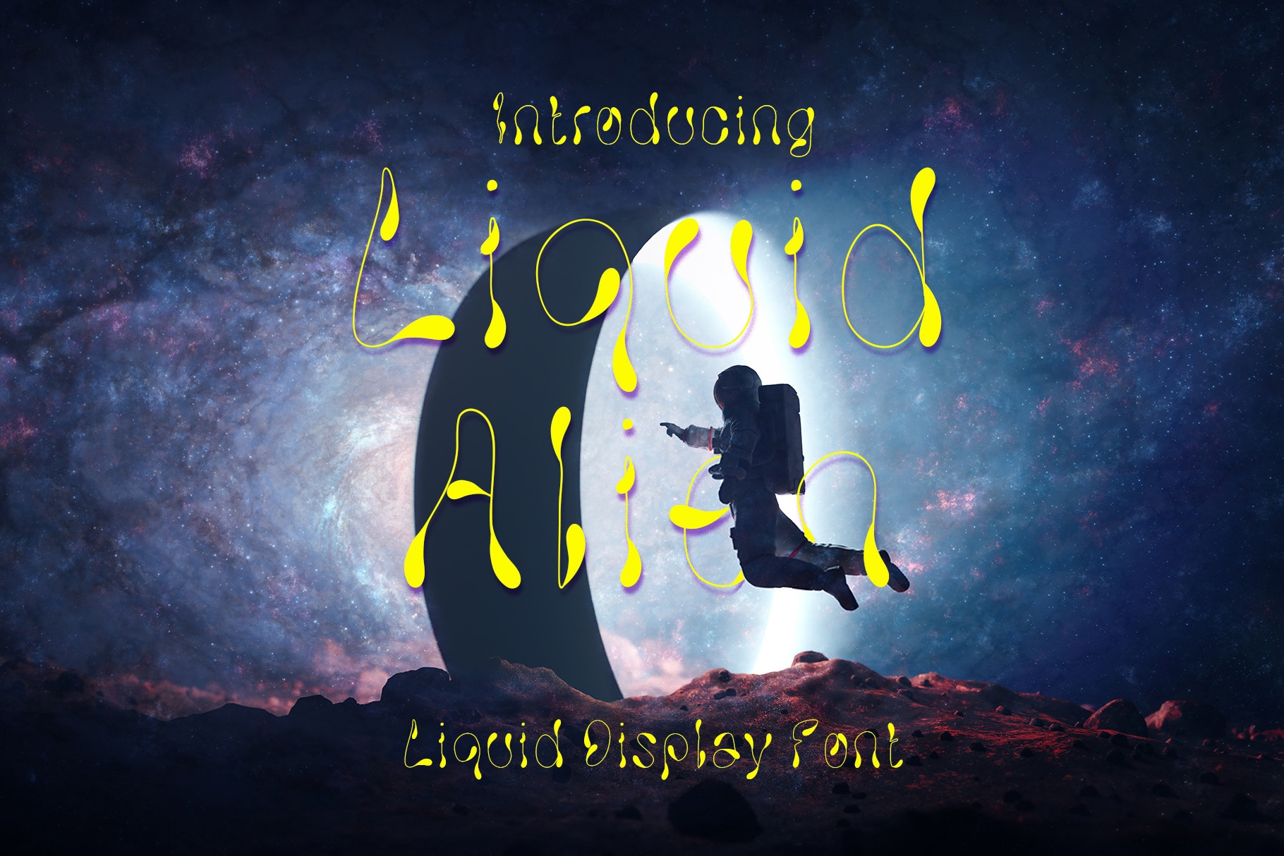 Шрифт Liquid Alien