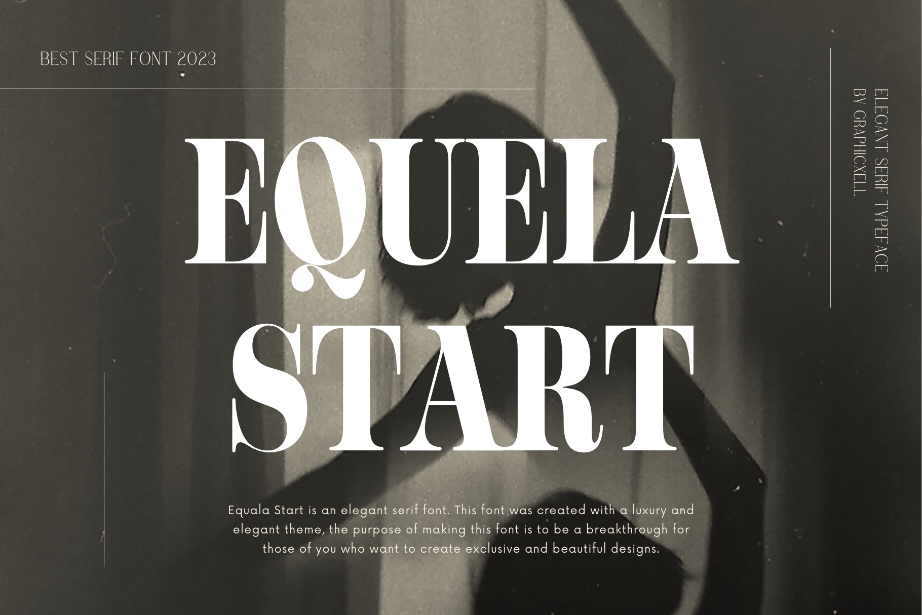 Шрифт Equela Start