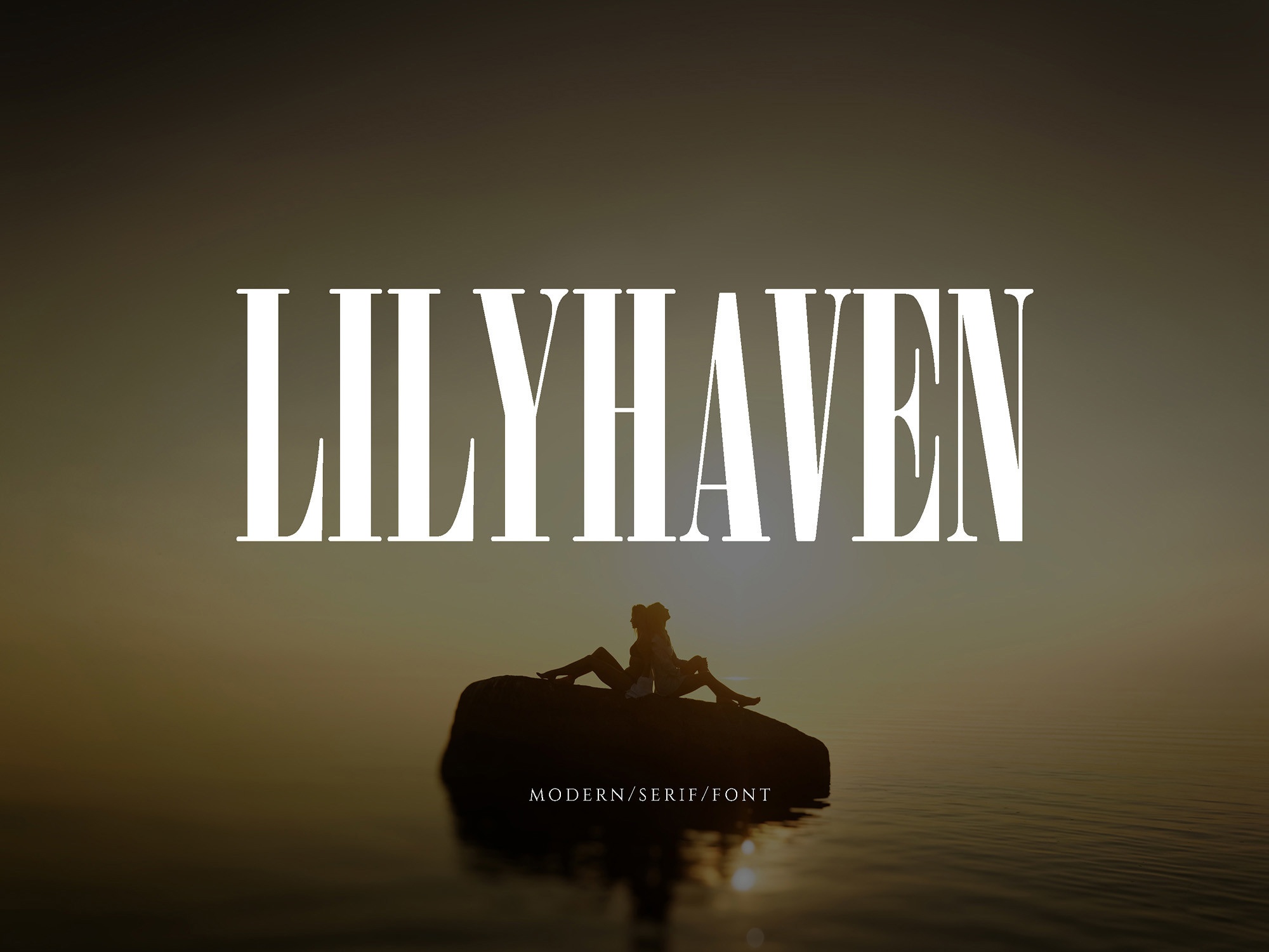 Шрифт Lilyhaven