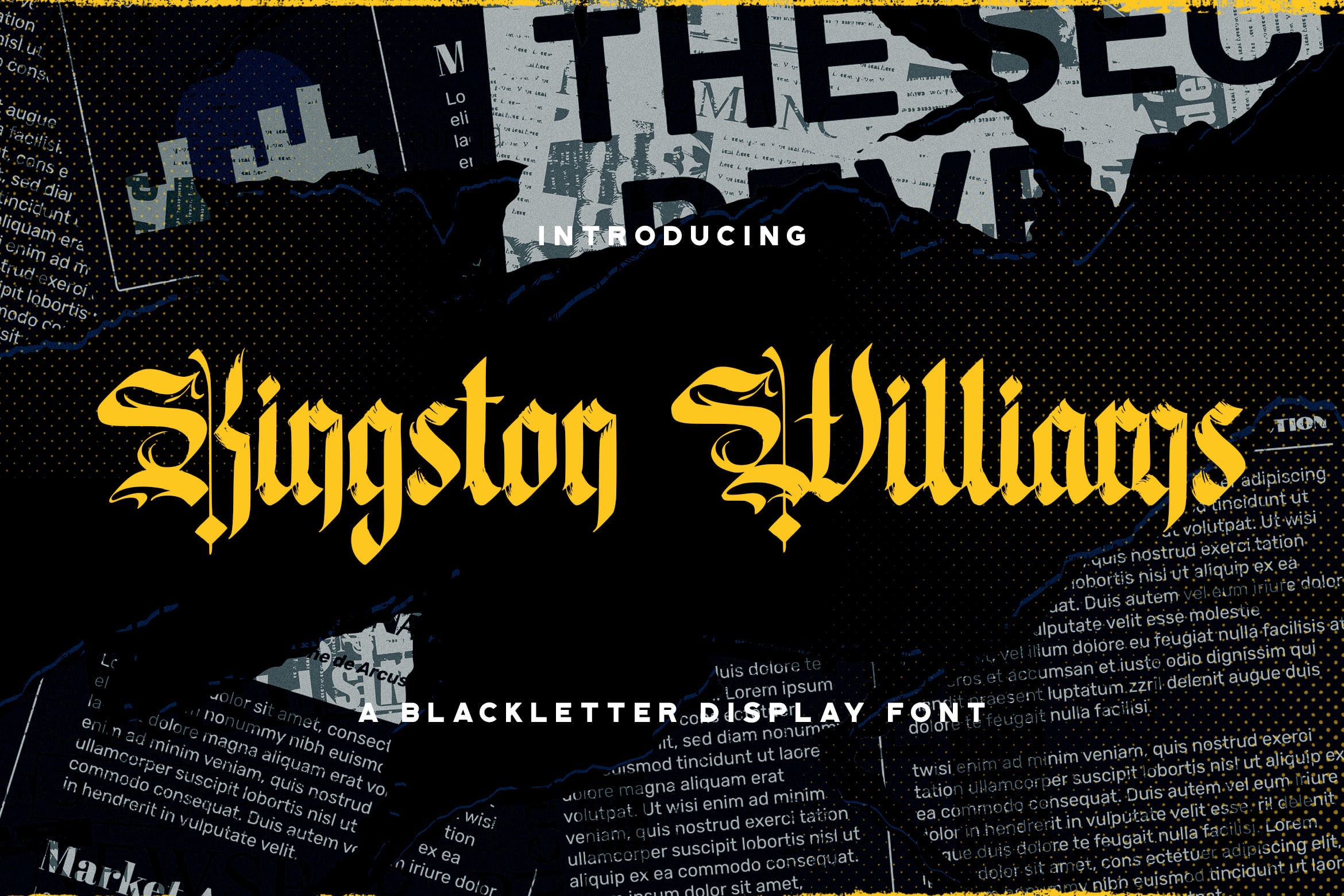 Шрифт Kingston Williams